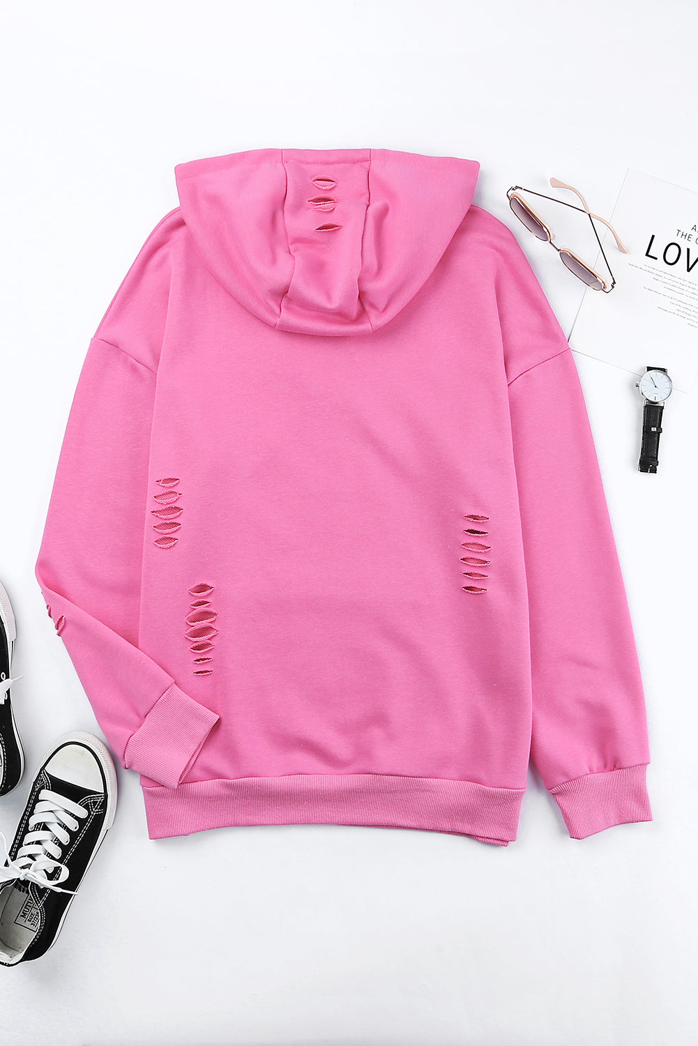 Pink Punk Hoodie