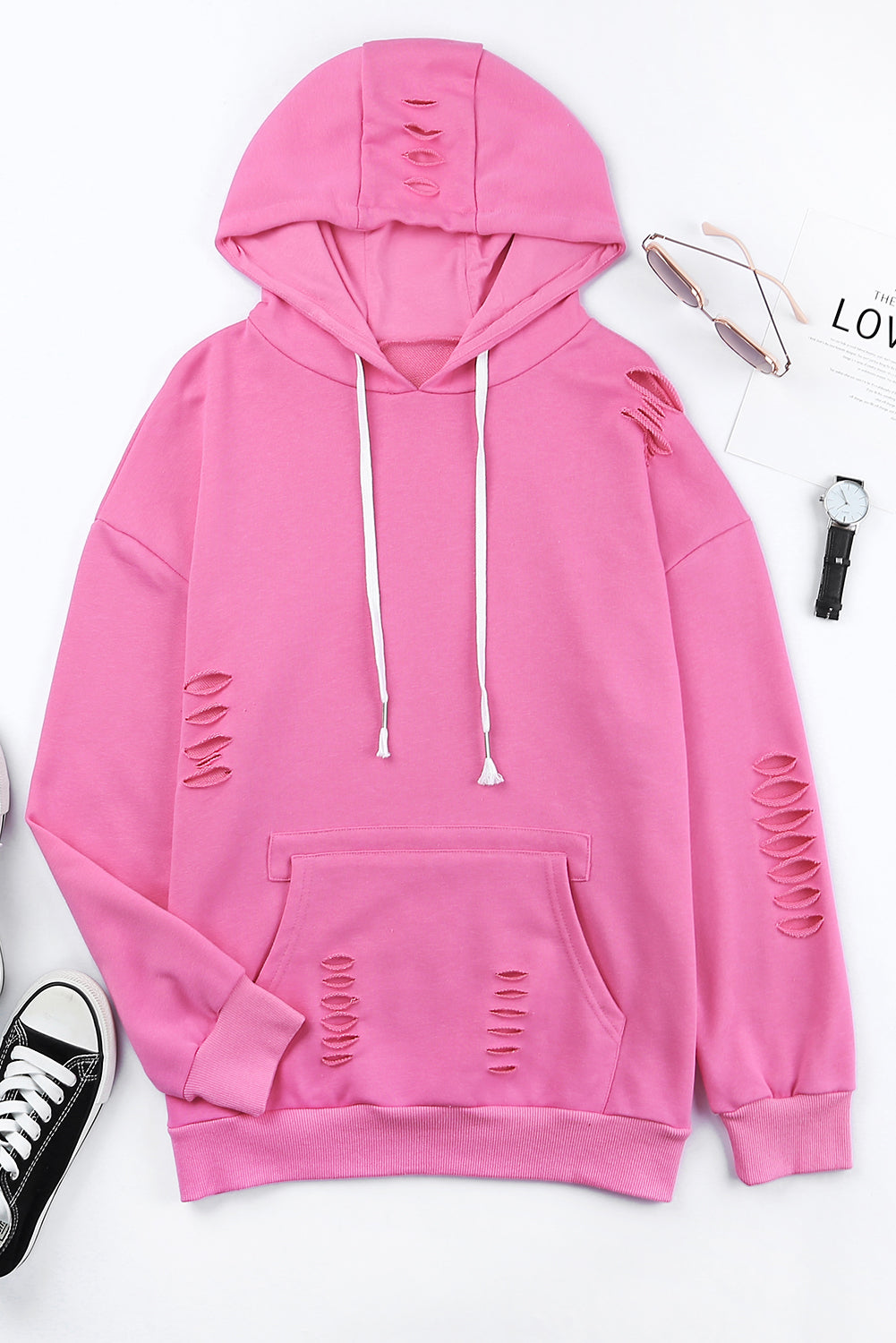 Pink Punk Hoodie