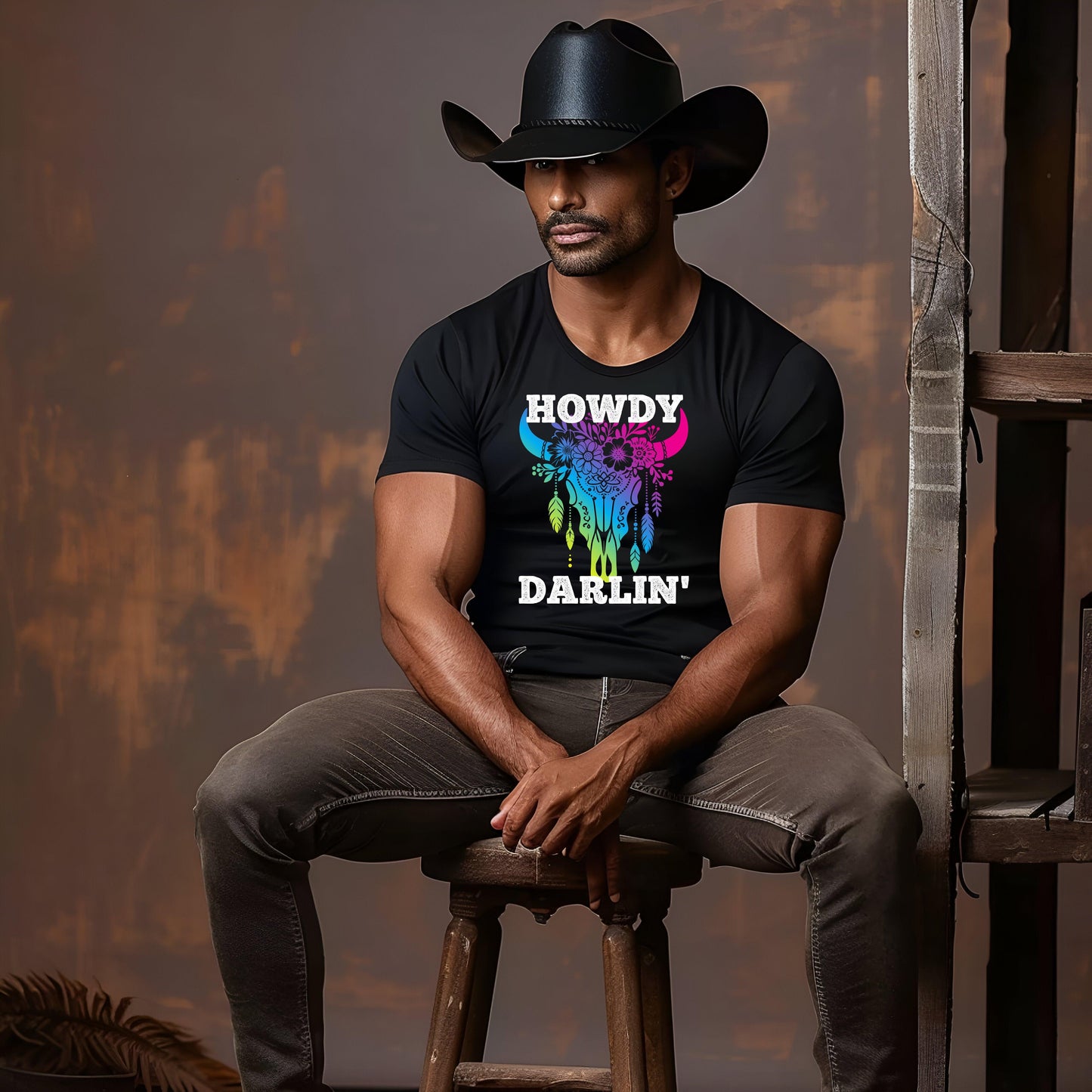 Howdy Darlin' Cowboy Tee