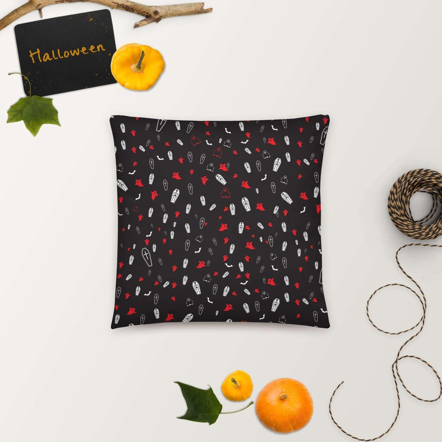 Spooky Accent PillowIf you love our Spooky Throw, then you need the Spooky Pillow too! For those who love all things Spooky! Who doesn't love a cute accent pillow for their sofas for a PillowsDesign + CountryDesign + CountrySpooky Accent Pillow