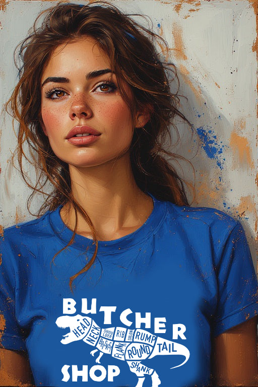 Butcher Shop Tee – Design and Country