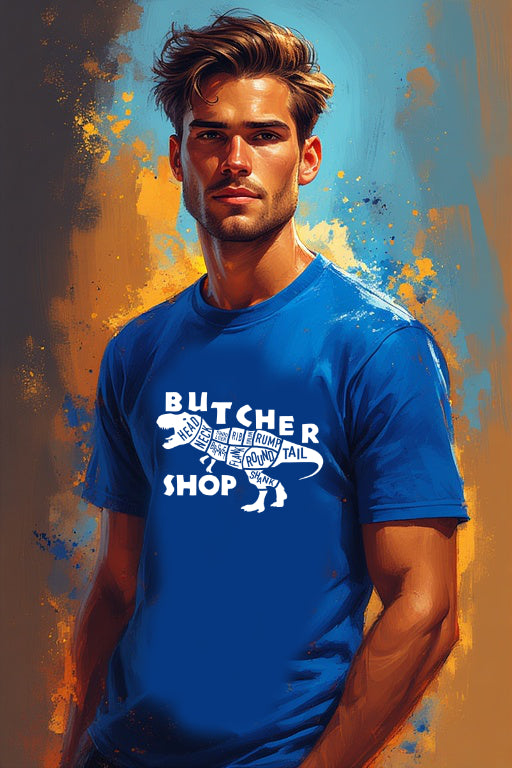 Butcher Shop Tee – Design and Country