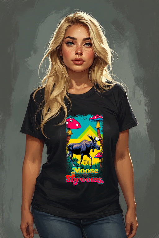 Moose Shrooms Nature T-Shirt