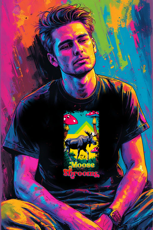 Moose Shrooms Nature T-Shirt