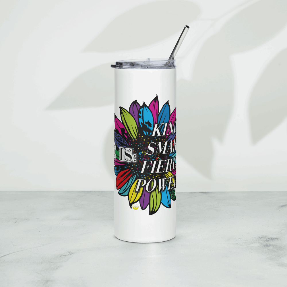 She Is: A Boss Lady TumblerIntroducing She Is: A Boss Lady Tumbler - a custom travel mug designed specifically for powerful, fierce, and smart women who know how to conquer the world with kindTumblerDesign + CountryDesign + CountryBoss Lady Tumbler