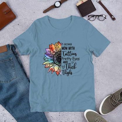 F-Bombs and Tattoos Mom T-ShirtHey there! Just wanted to give you the lowdown on this awesome F-Bombs and Tattoos Mom T-Shirt. It's perfect for all those busy moms out there who don't have time toDesign + CountryDesign + CountryTattoos Mom